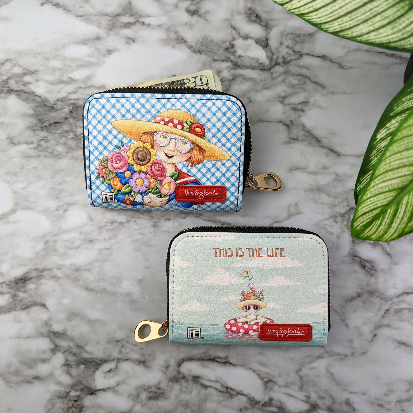Mary Engelbreit Breit Days Zipper Wallet