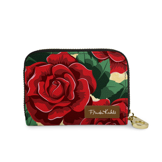 🎁 Frida Kahlo Rose Zipper Wallet (100% off)