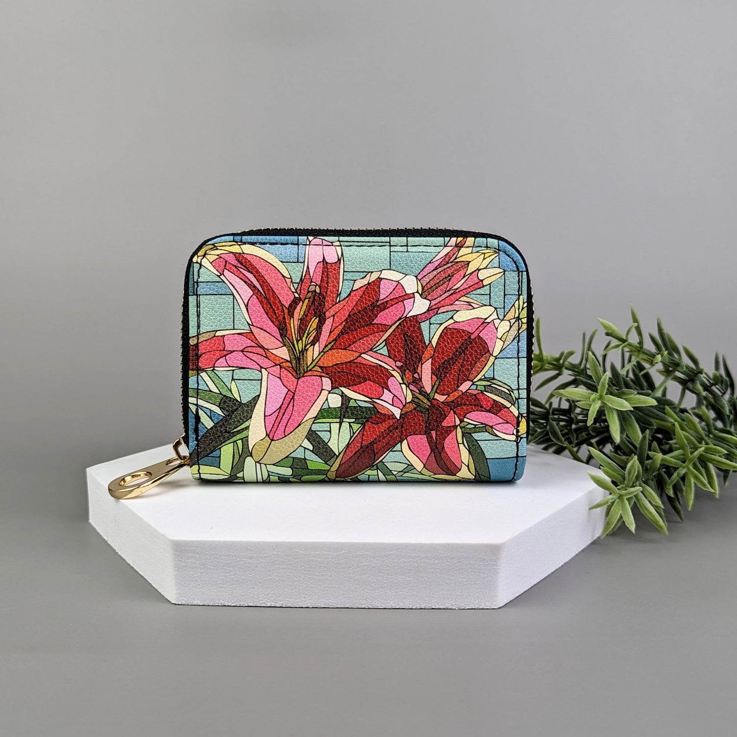 Art Glass Stargazer Zipper Wallet