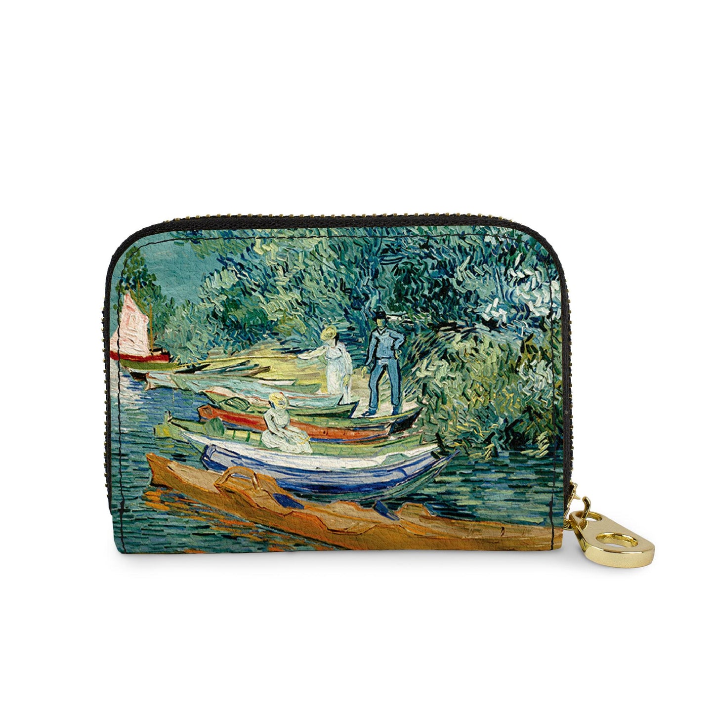 🎁 Van Gogh Bank of Oise Zipper Wallet (100% off)
