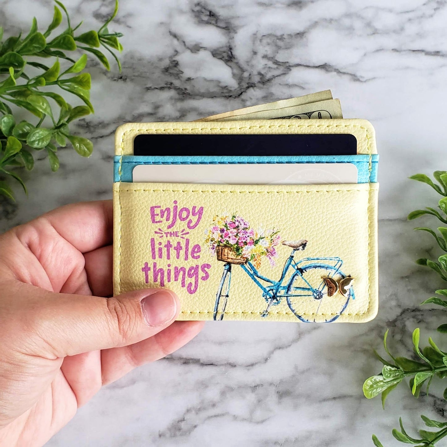 Enjoy The Little Things Slim Wallet