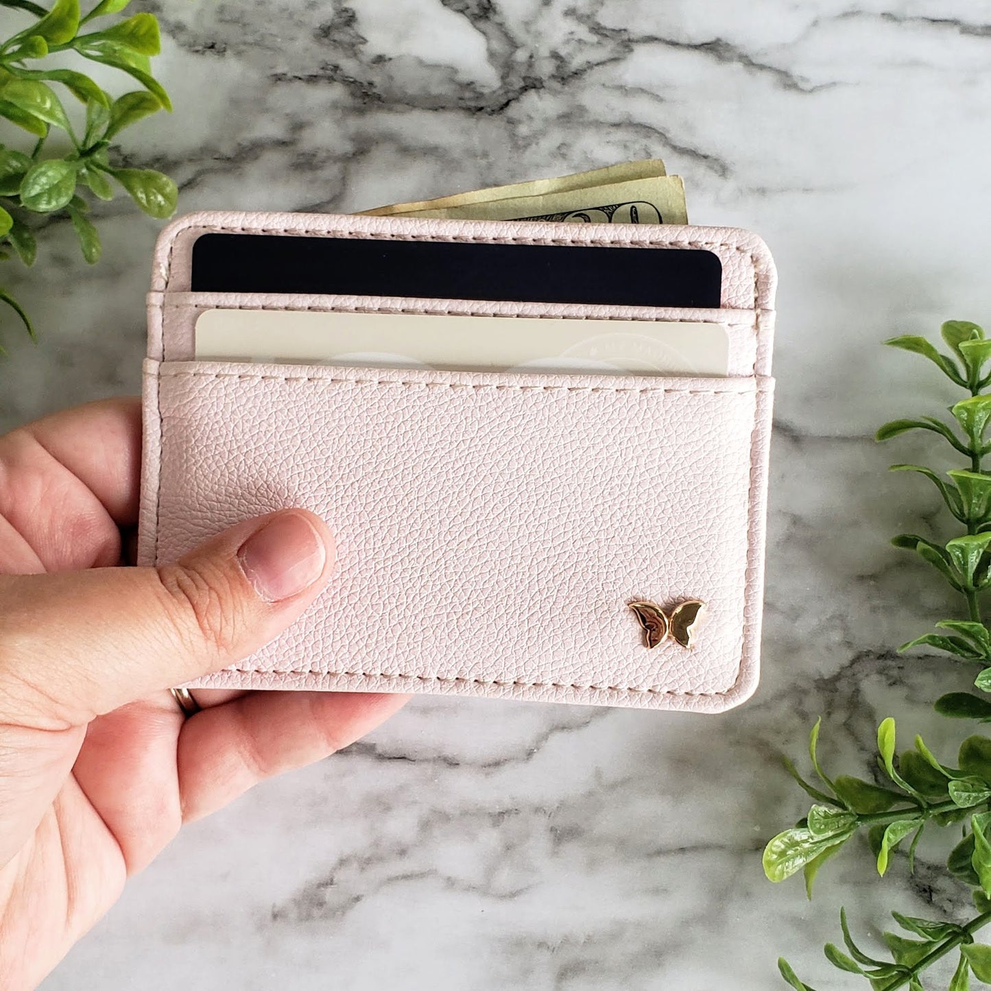 Carnation Pink Slim Wallet