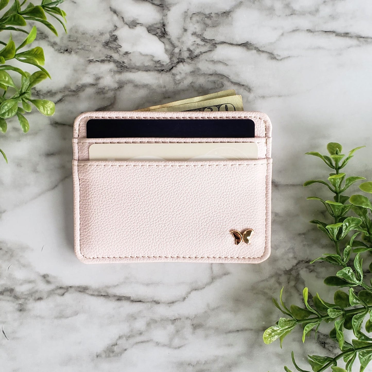 Carnation Pink Slim Wallet