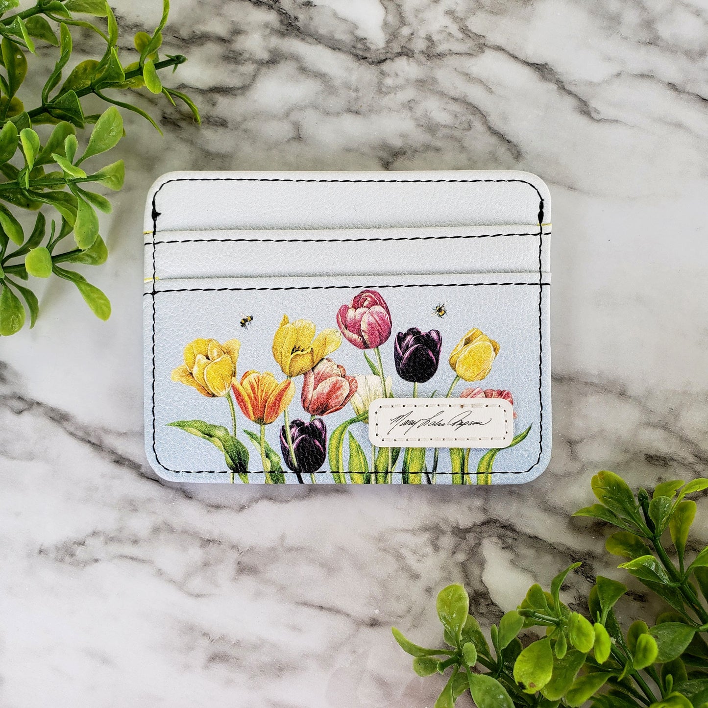 Mary Lake Thompson Tulips Slim Wallet