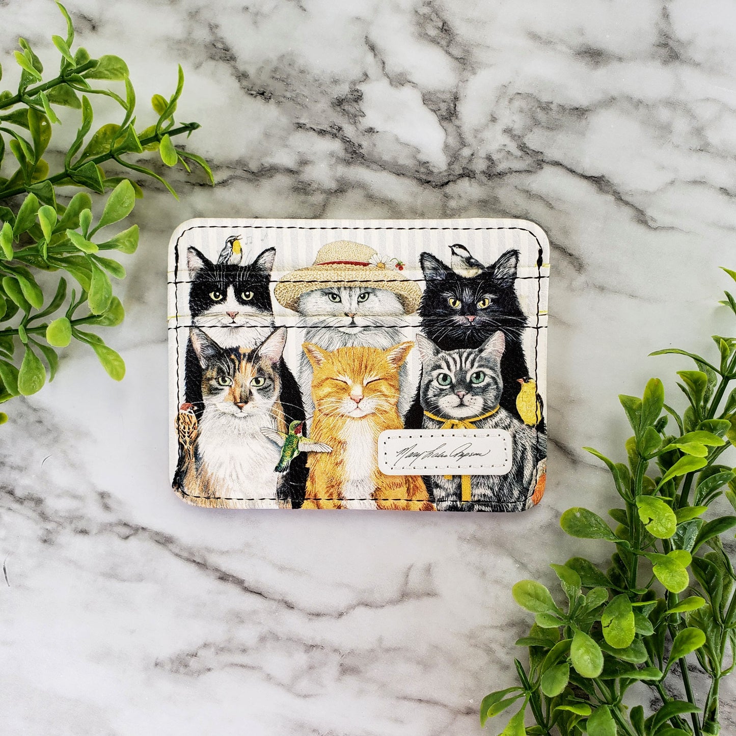Mary Lake Thompson Cats Slim Wallet