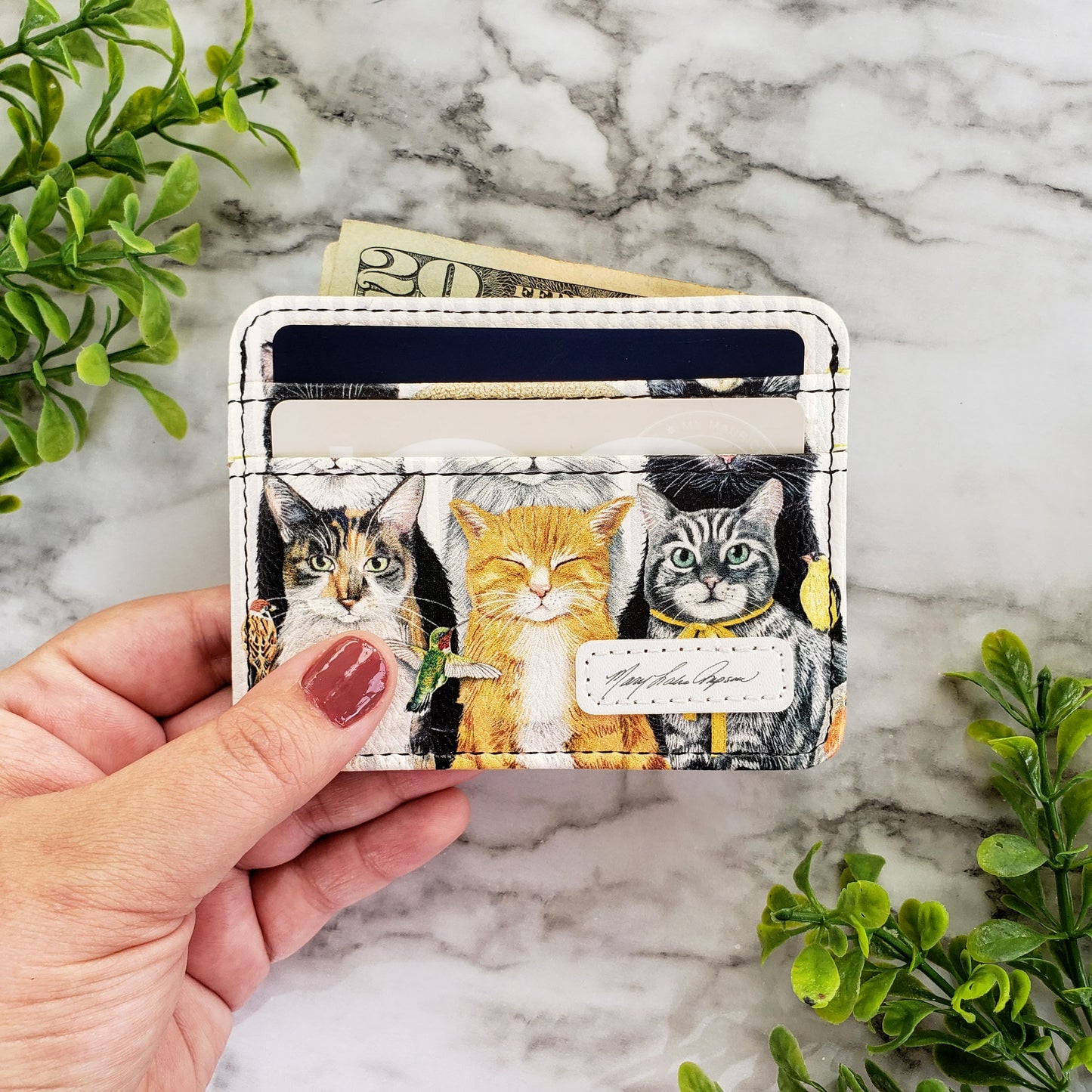 Mary Lake Thompson Cats Slim Wallet