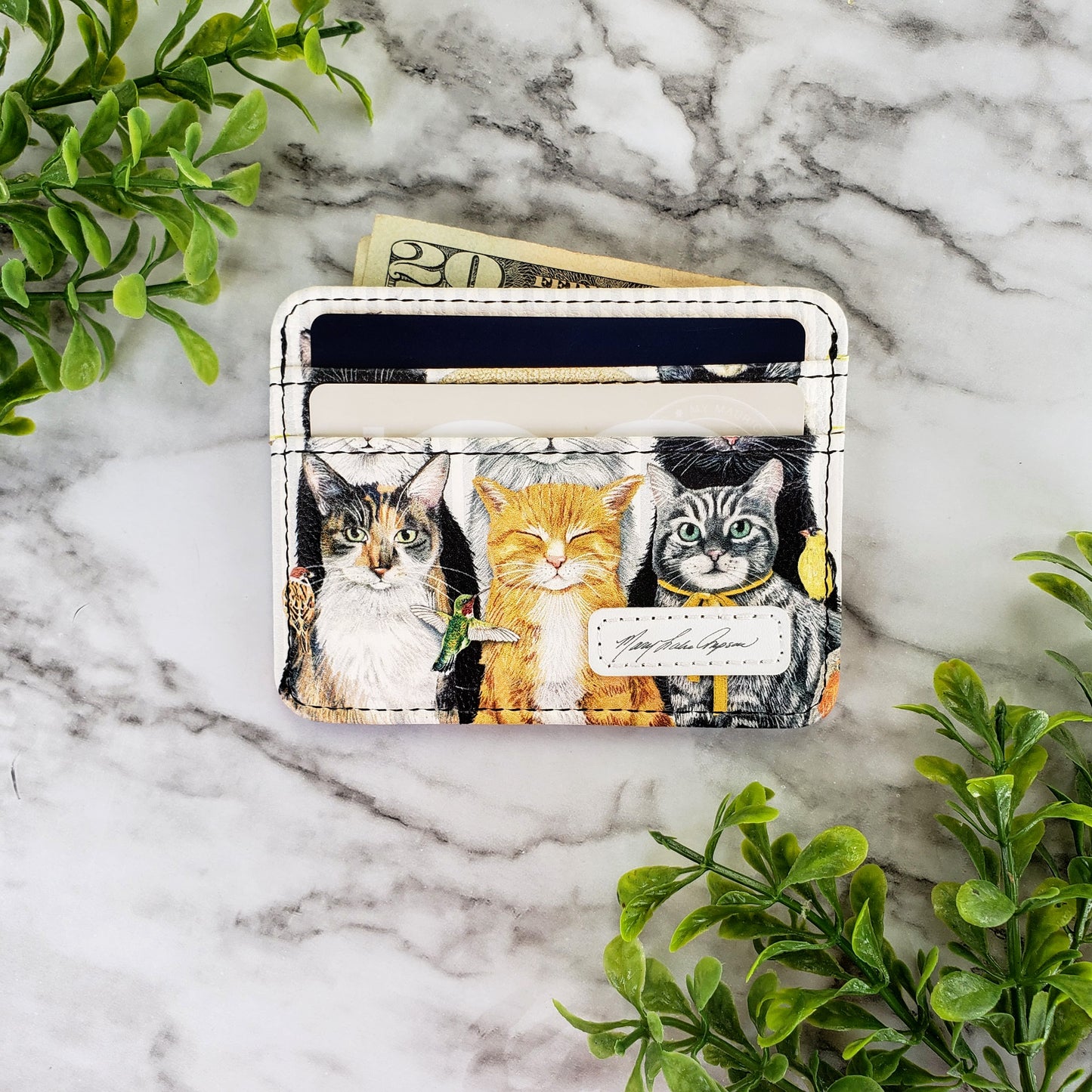 Mary Lake Thompson Cats Slim Wallet