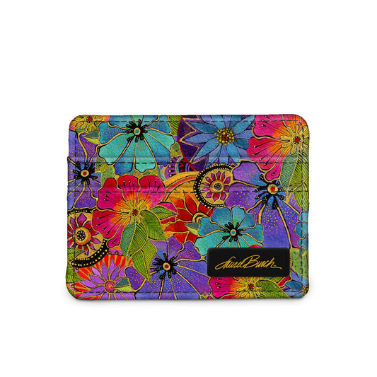 🎁 Laurel Burch Blossoming Floral Slim Wallet (100% off)