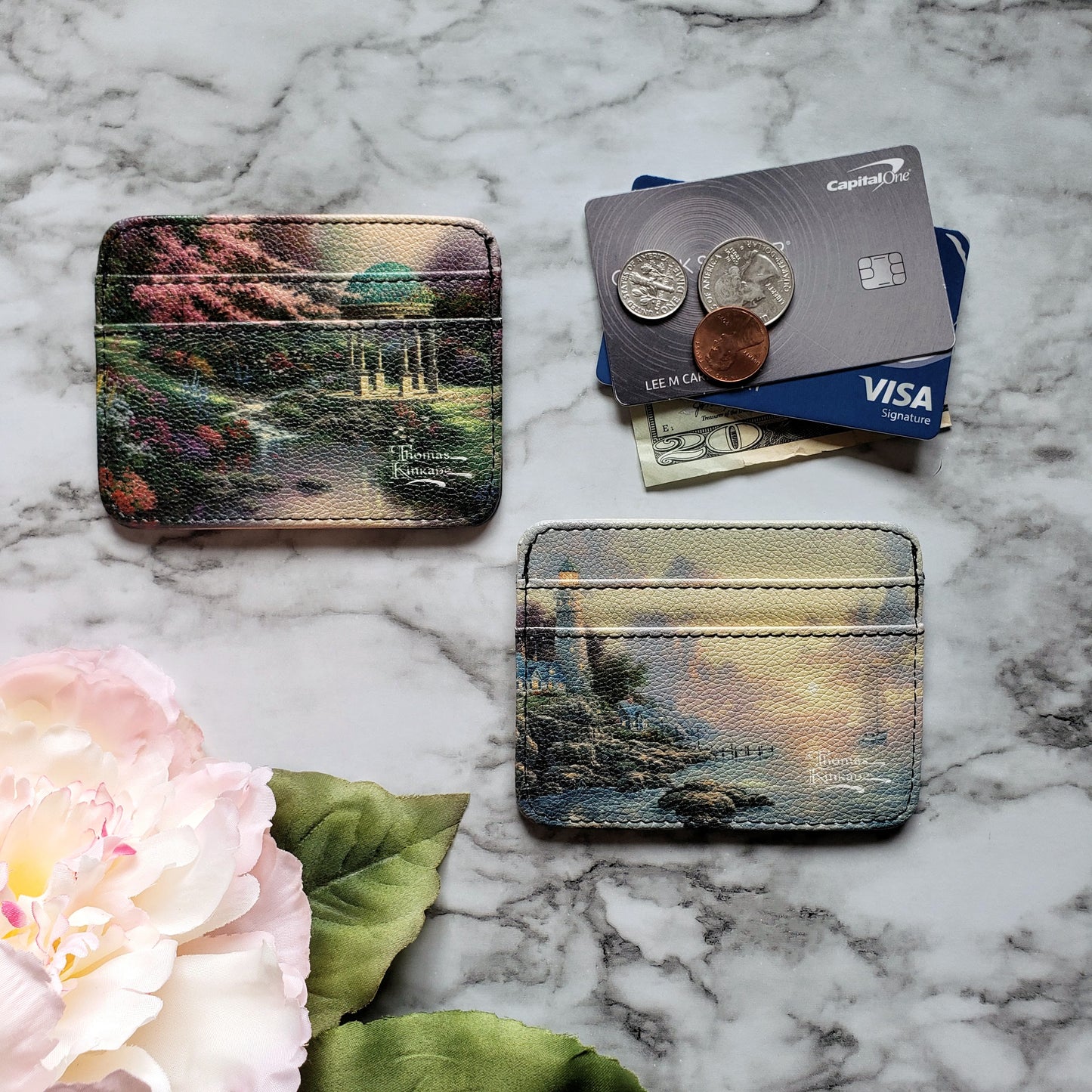 Kinkade Pools Of Serentiy Slim Wallet