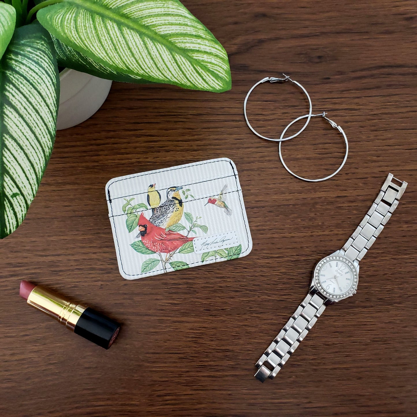 Mary Lake Thompson Birds Slim Wallet