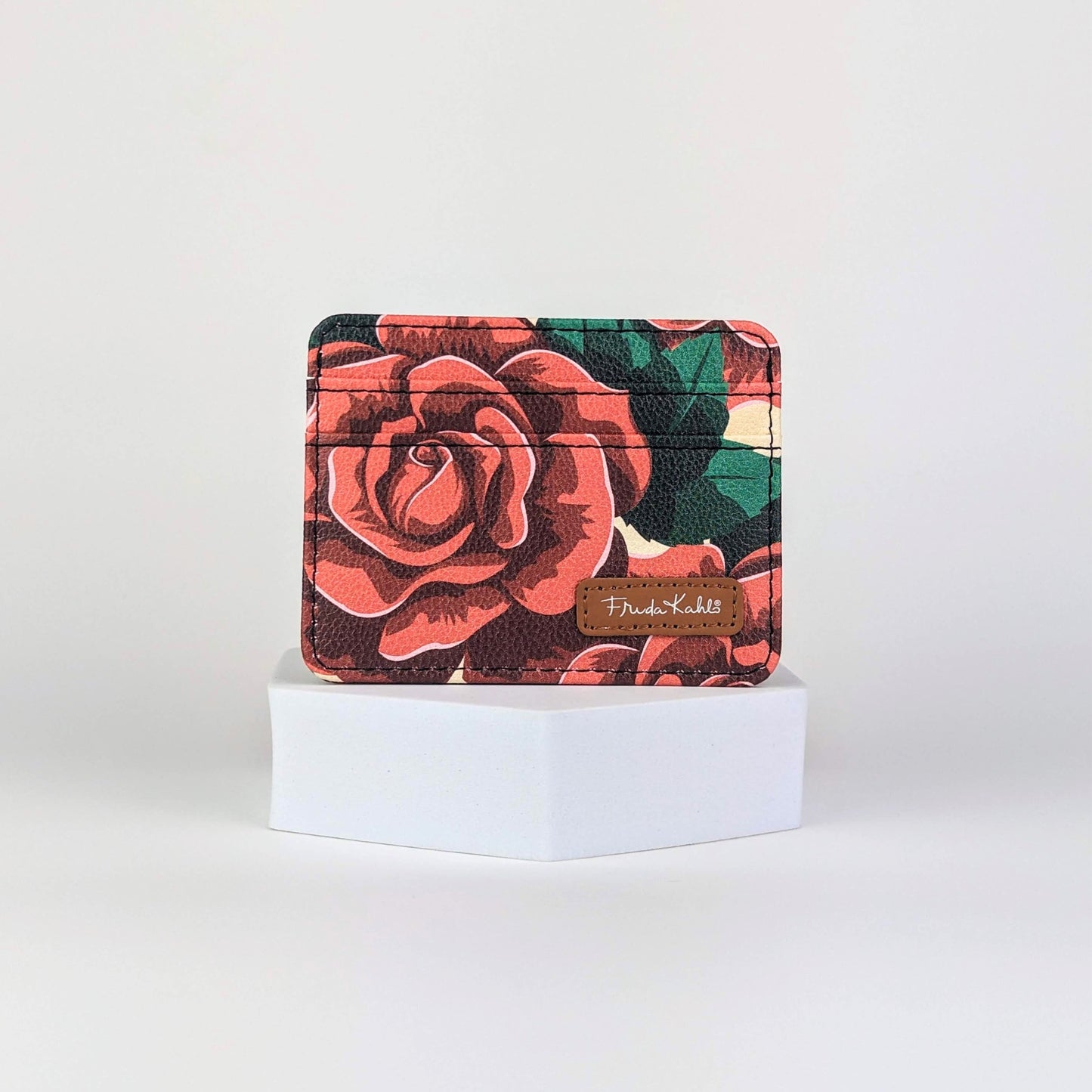 Frida Kahlo Rose Slim Wallet