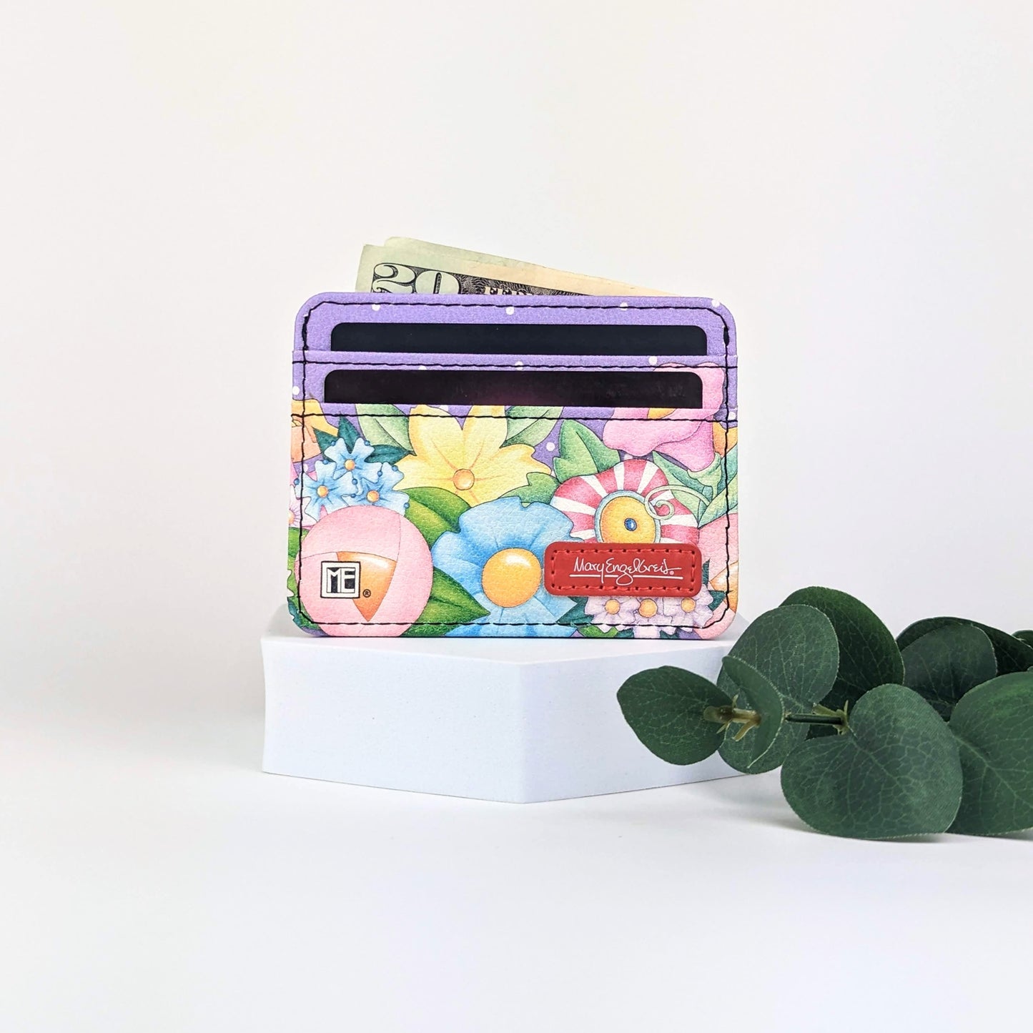 Mary Engelbreit Floral Garden Slim Wallet