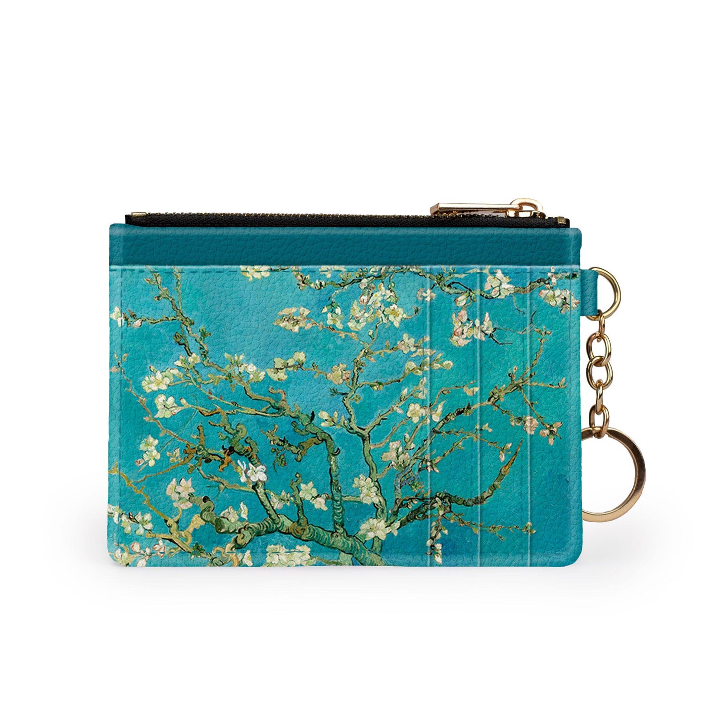 🎁 Van Gogh Almond Blossoms Keychain Wallet (100% off)