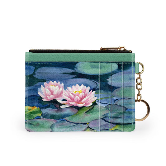 🎁 Water Lily Keychain Wallet (100% off)