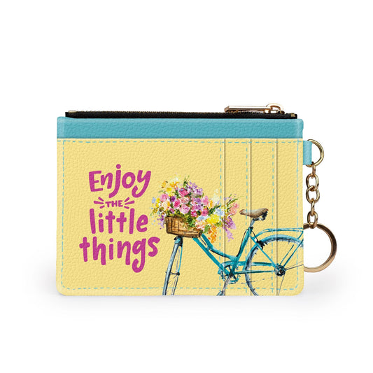 🎁 Enjoy The Little Things Keychain Wallet (100% off)