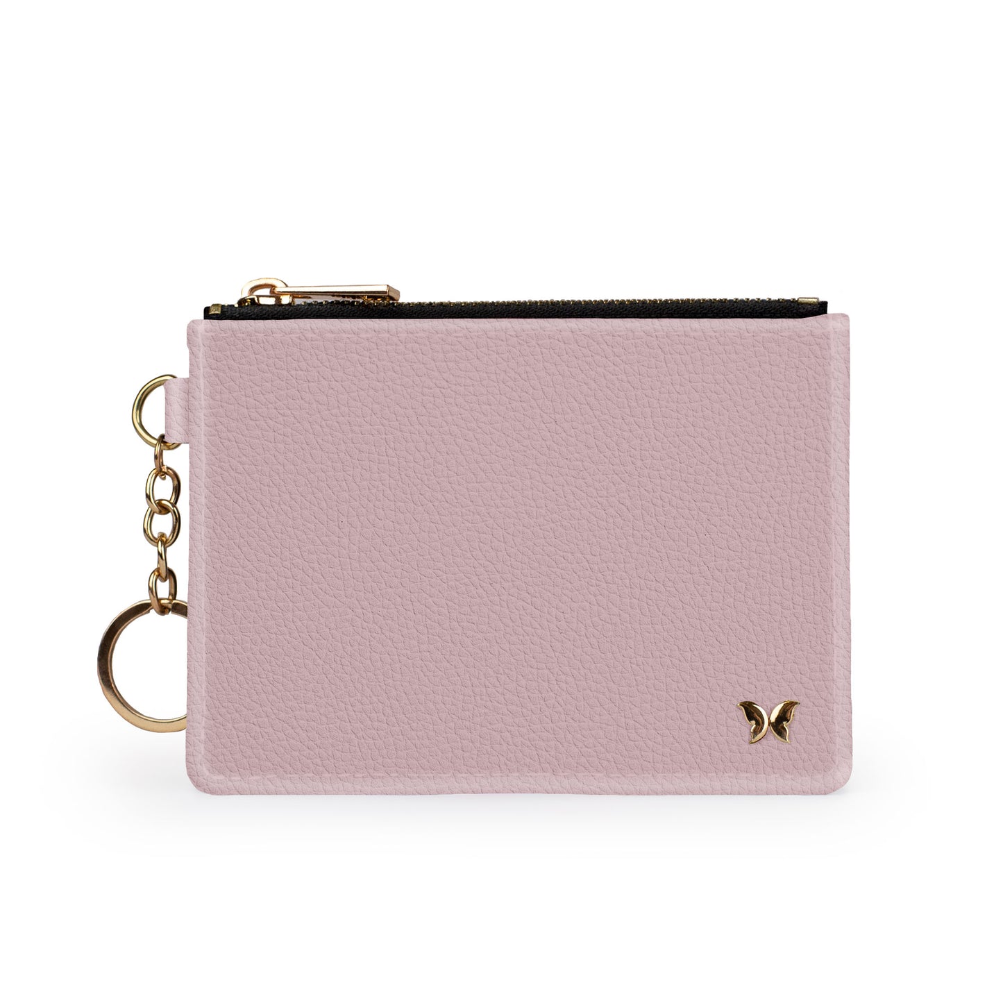 Carnation Pink Keychain Wallet