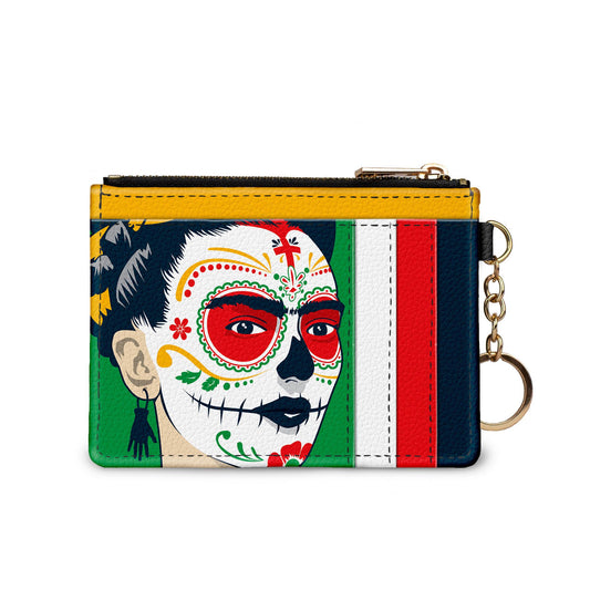 🎁 Frida Kahlo Sugar Skull Keychain Wallet (100% off)