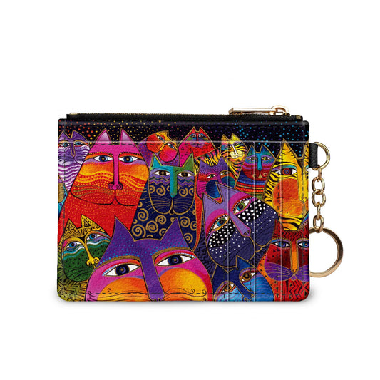 🎁 Laurel Burch Fantasticats Keychain Wallet (100% off)