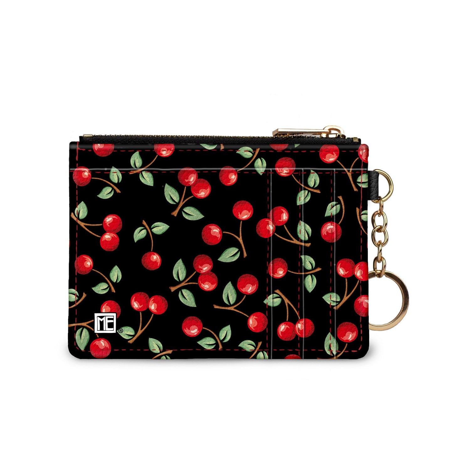 🎁 Mary Engelbreit Cherries Keychain Wallet (100% off)
