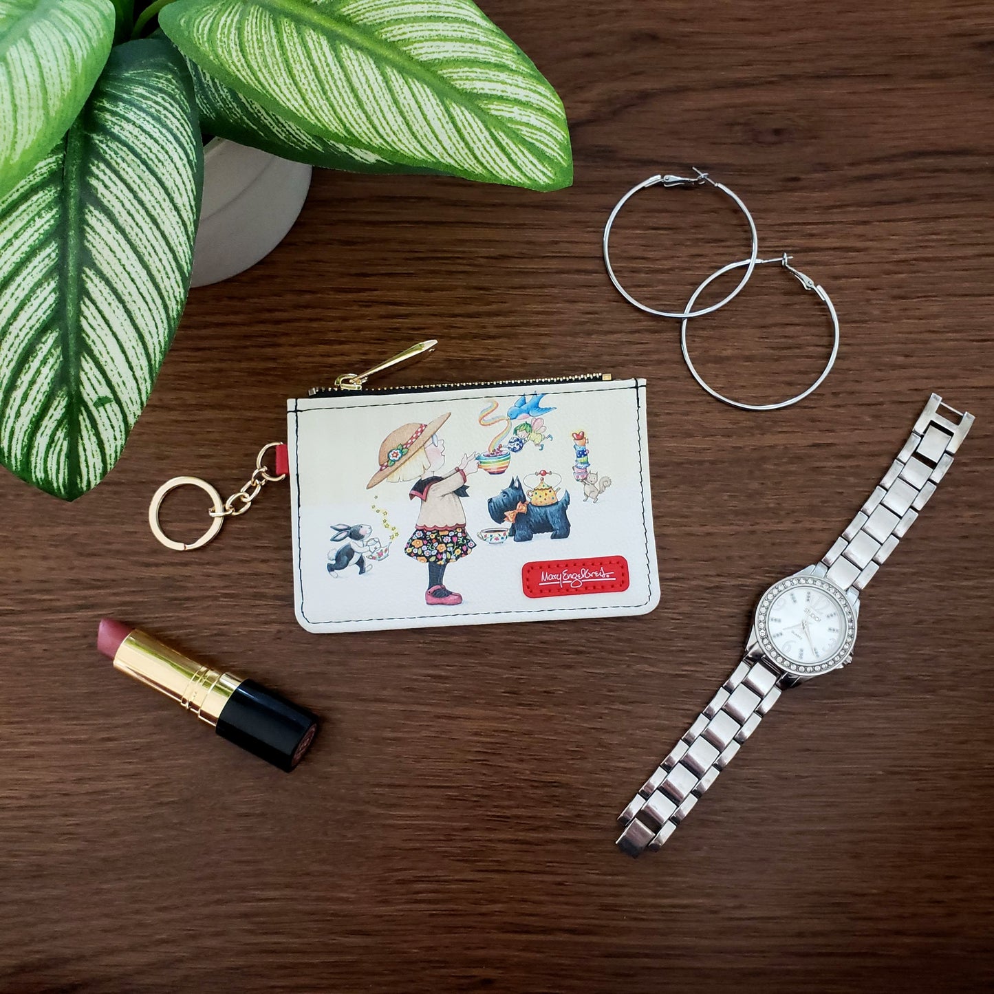 Mary Engelbreit Today Keychain Wallet