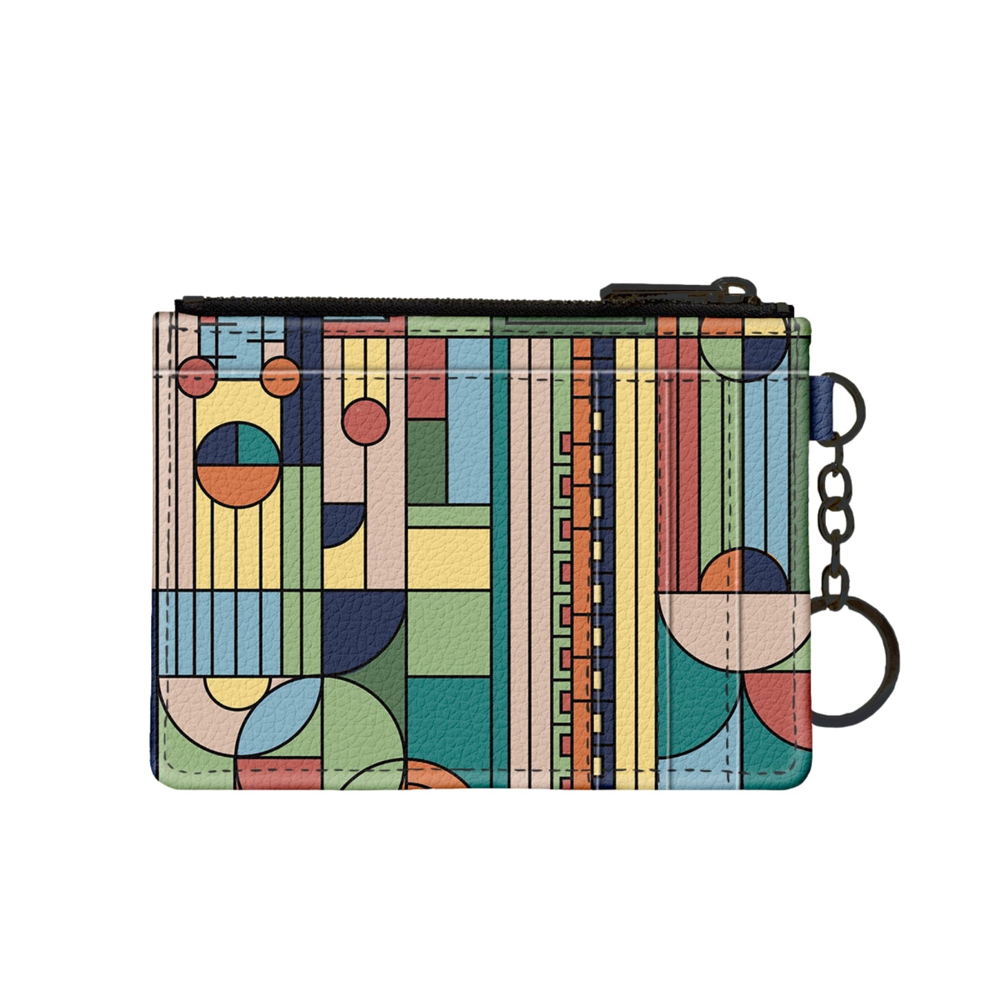 🎁 Frank Lloyd Wright Saguaro Sunrise Keychain Wallet (100% off)