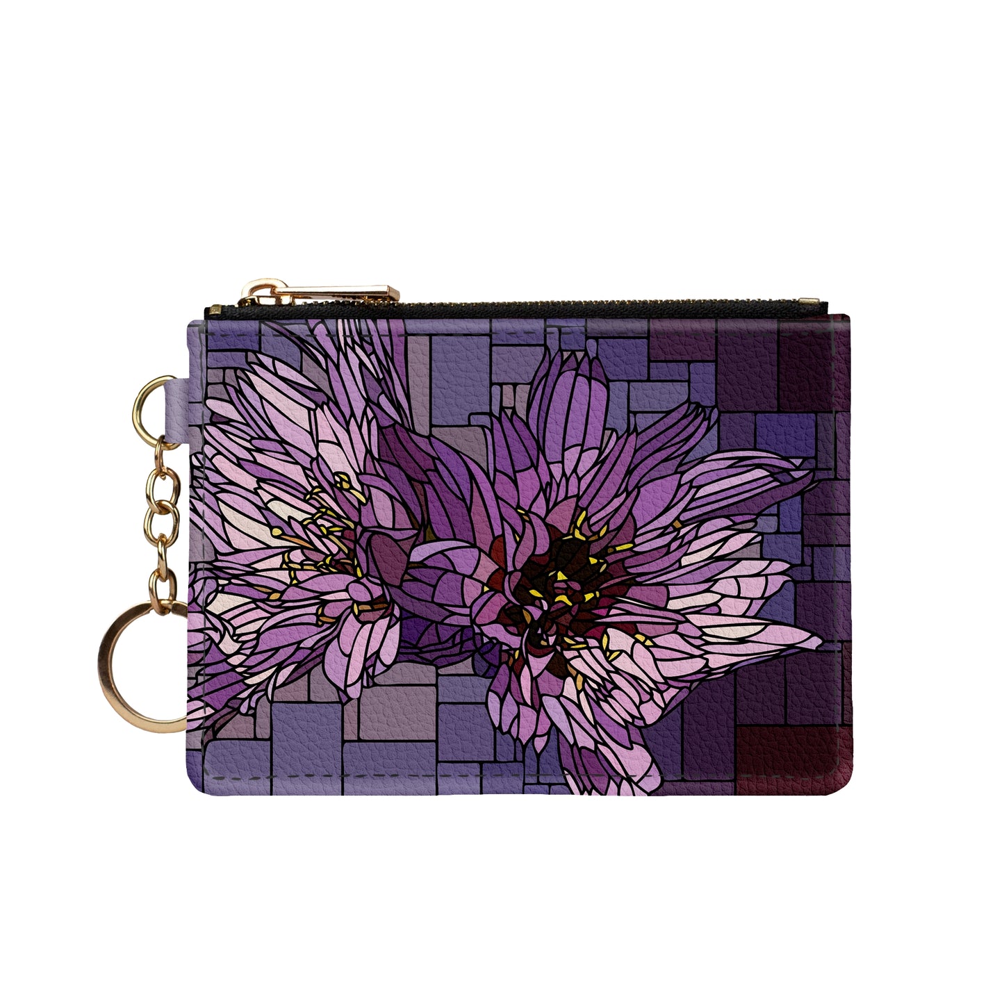 Art Glass Cupids Dart Keychain Wallet