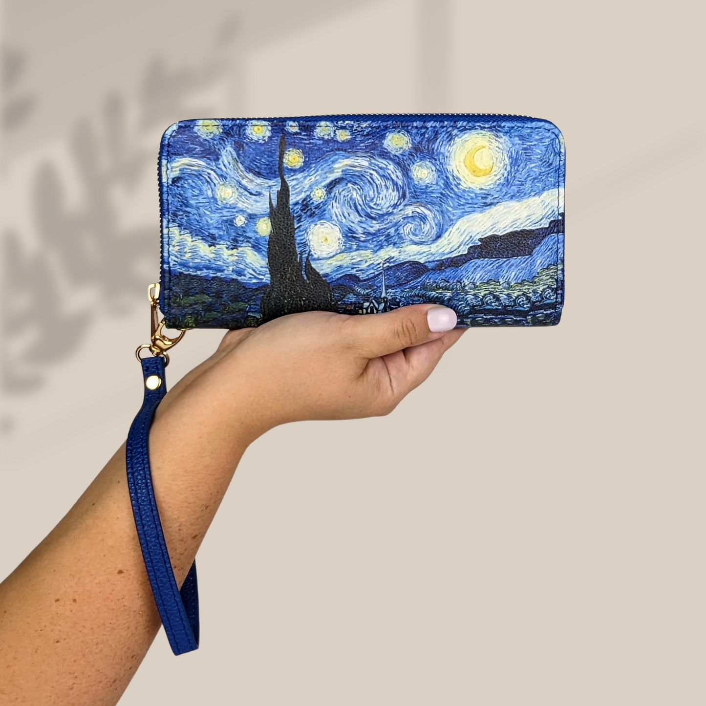 Van Gogh Starry Night Wristlet