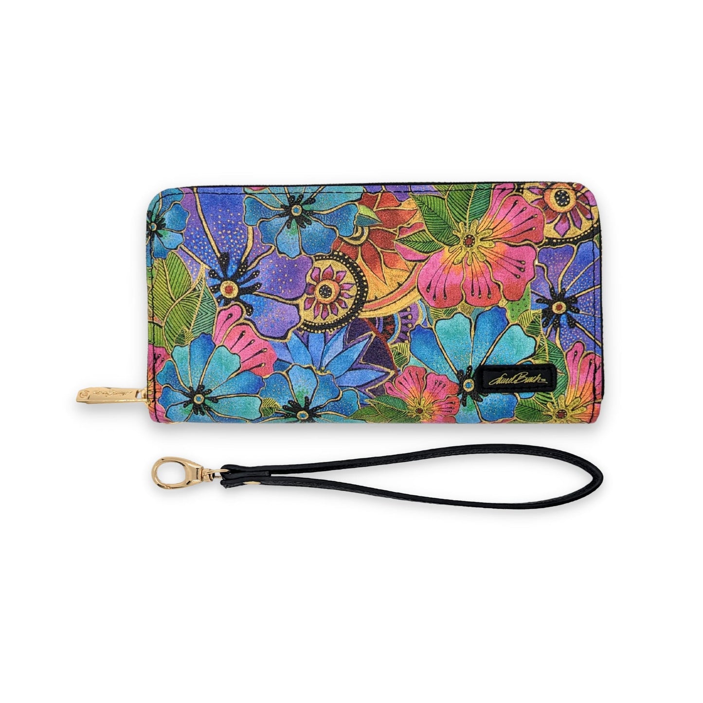 🎁 Laurel Burch Blossoming Floral Wristlet (100% off)