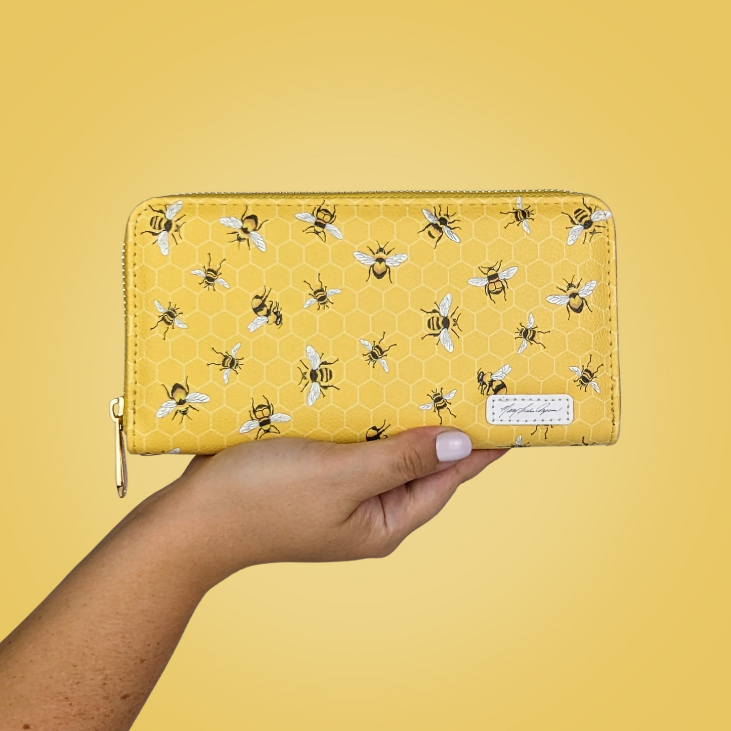 Mary Lake Thompson Bees Wristlet