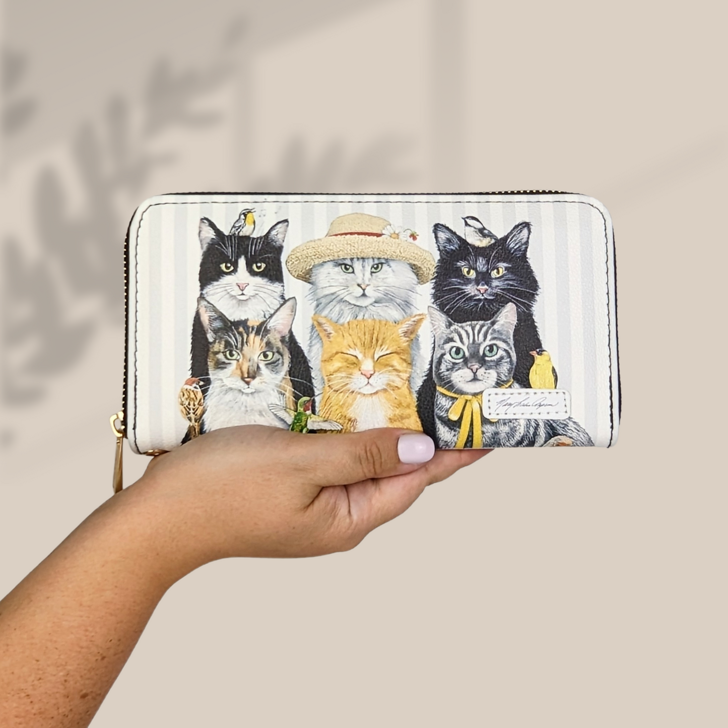 Mary Lake Thompson Cats Wristlet