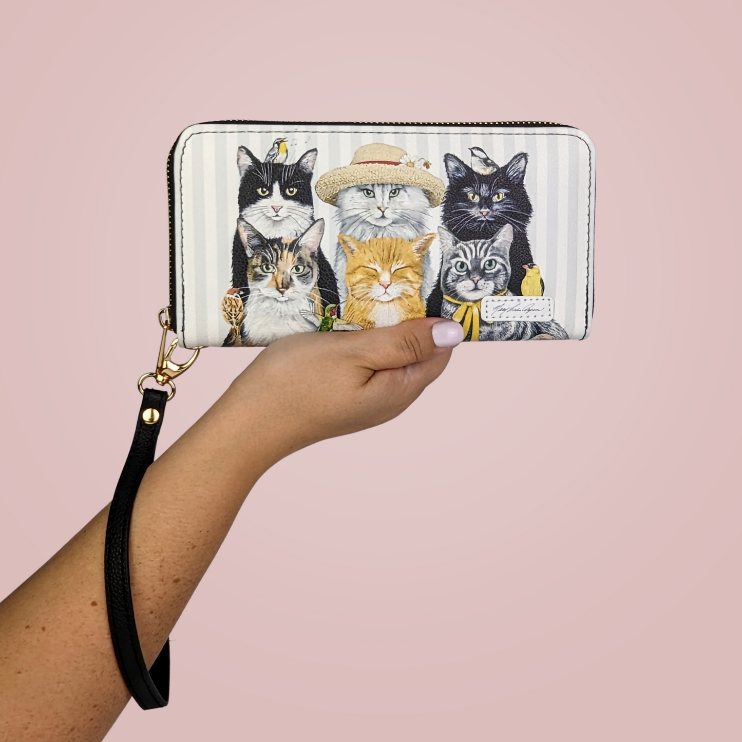 Mary Lake Thompson Cats Wristlet