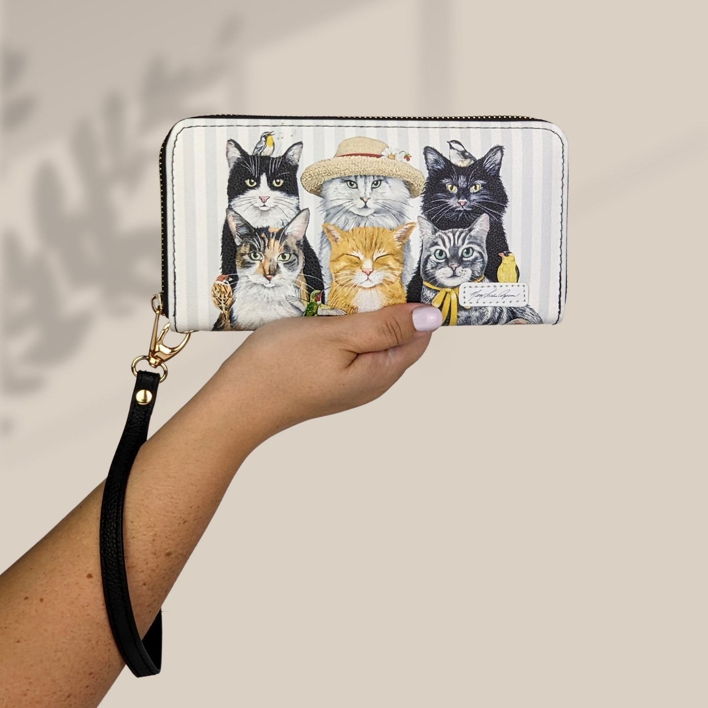 Mary Lake Thompson Cats Wristlet