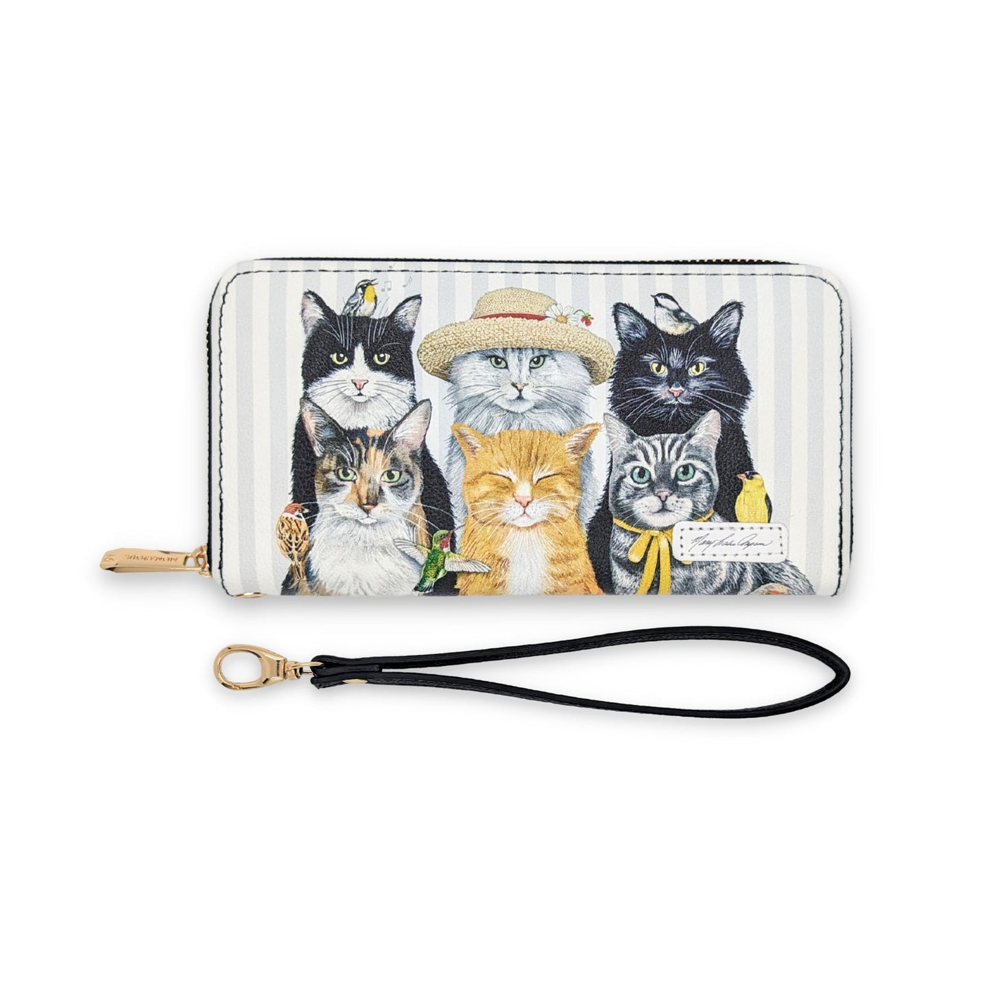 🎁 Mary Lake Thompson Cats Wristlet (100% off)