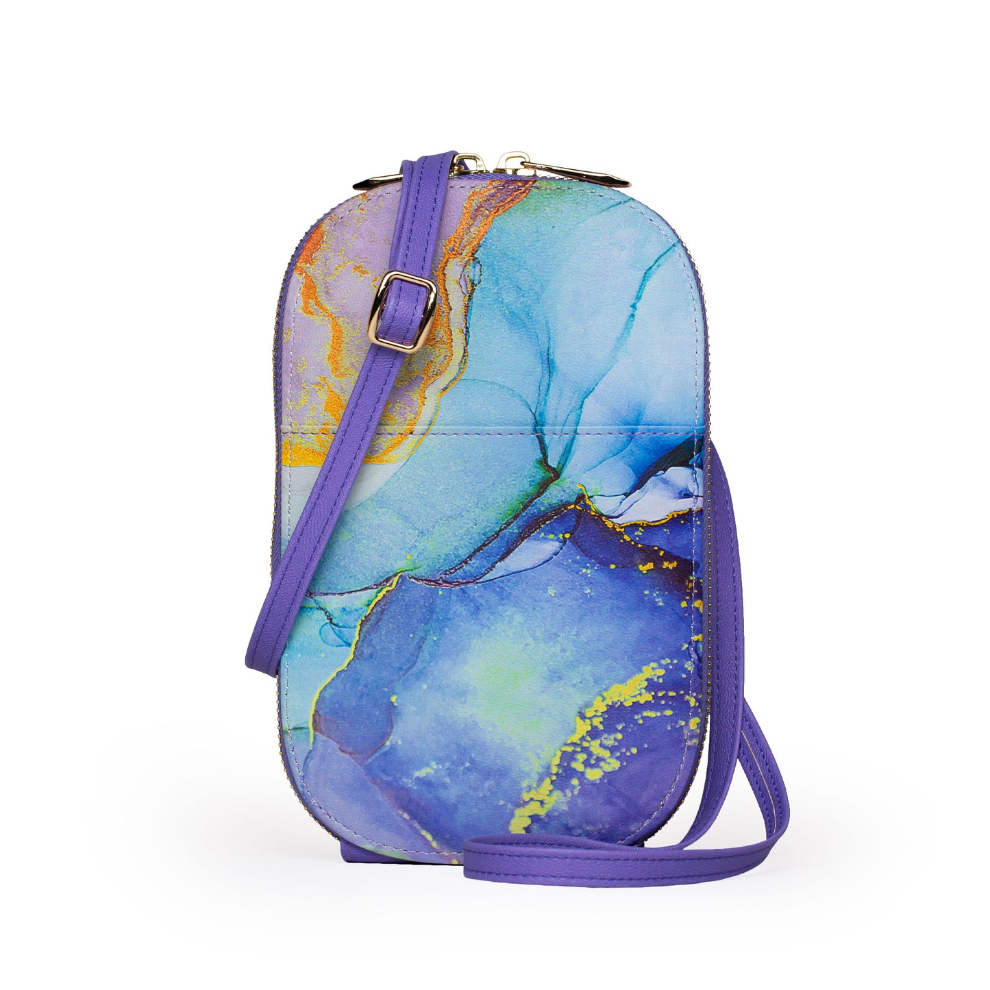 Blue Marble Crossbody