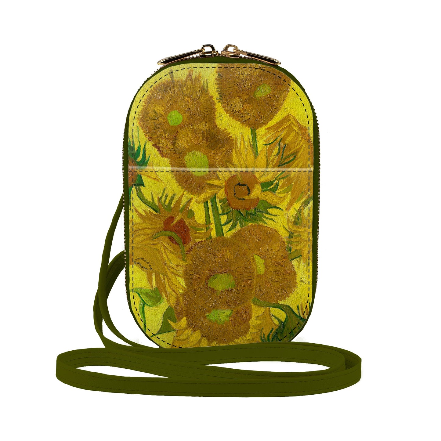 🎁 Van Gogh Sunflowers Crossbody (100% off)