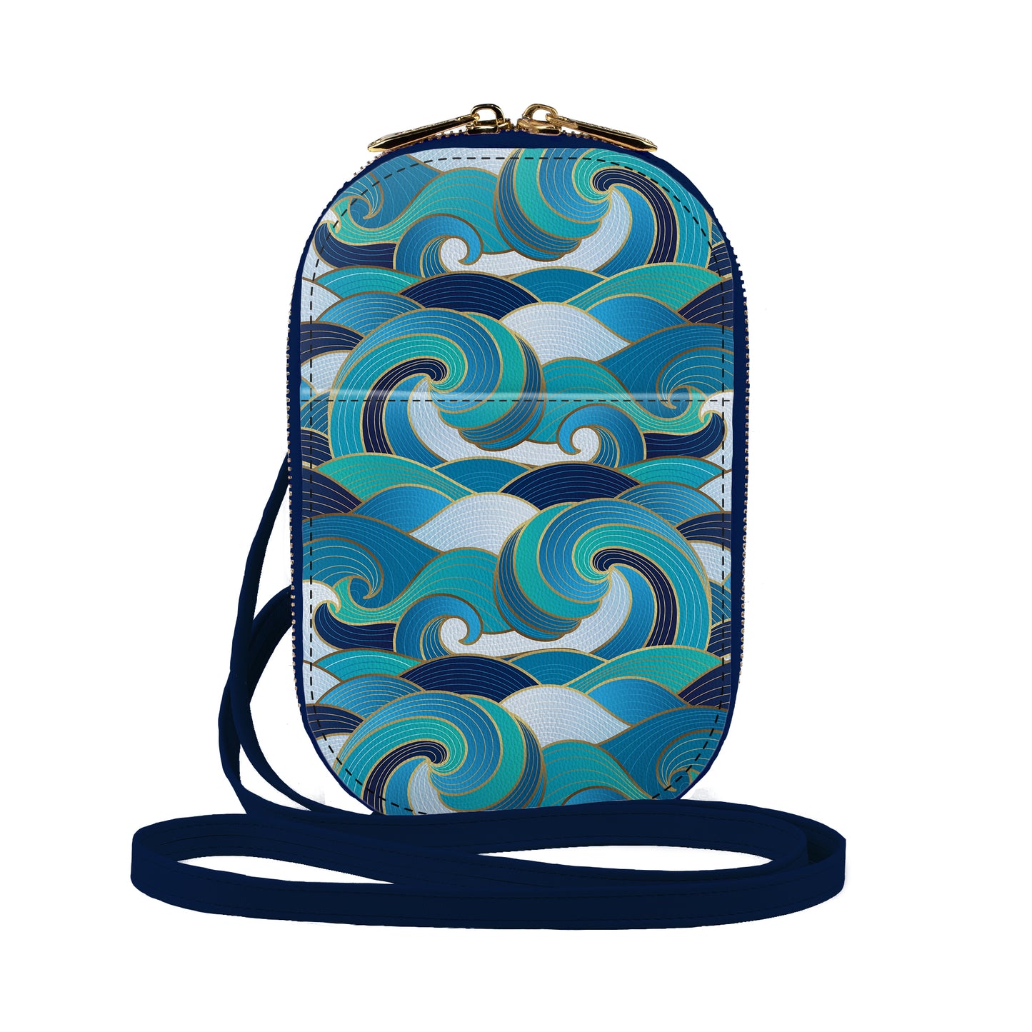 Enameled Wave Crossbody