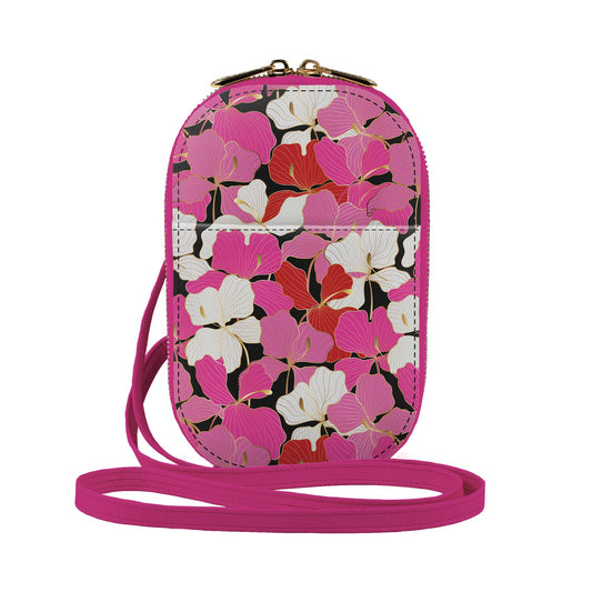 🎁 Enameled Orchids Crossbody (100% off)