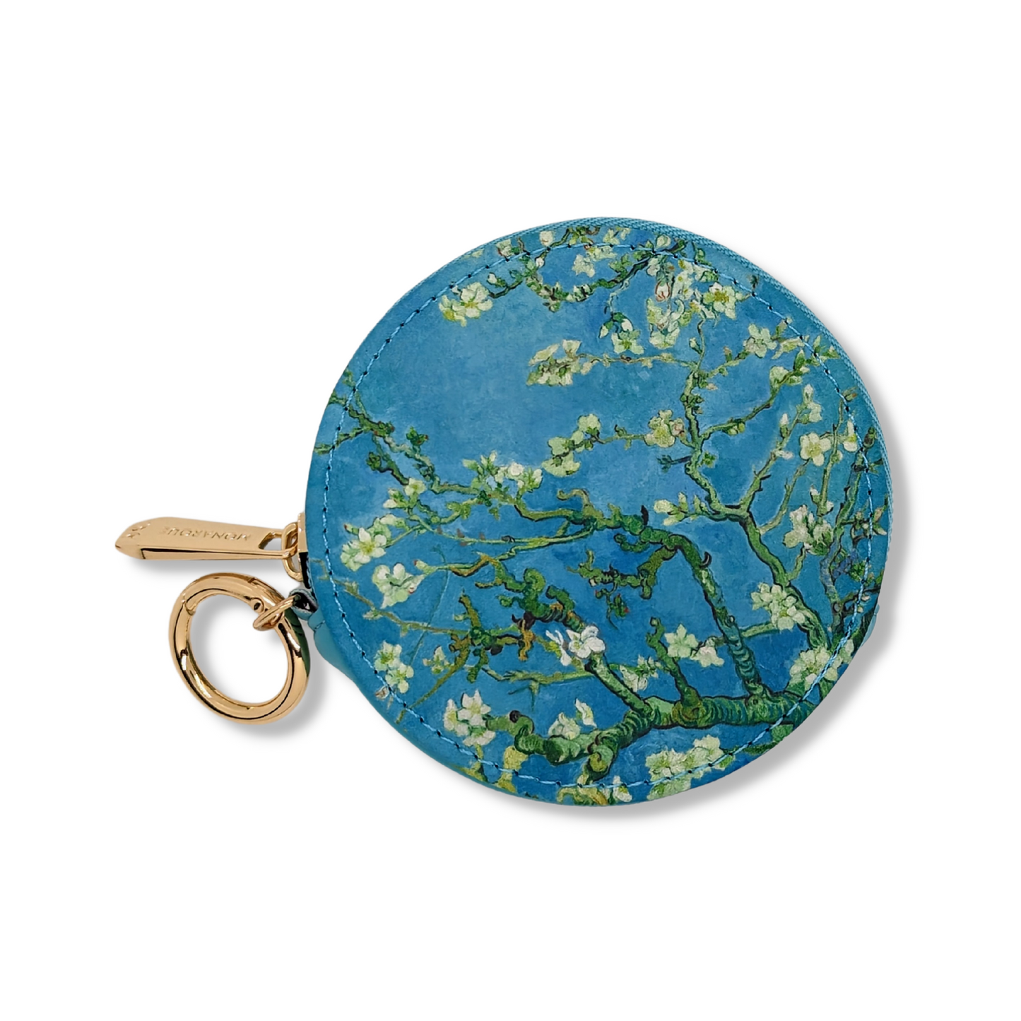 Van Gogh Almond Blossoms Round Zipper Case