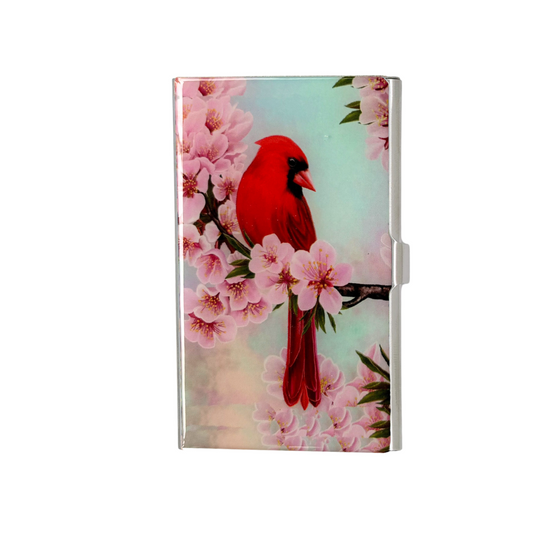Cardinal Stainless Steel Card Case